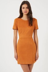 French Connection Patty Drape Short Sleeve Dress