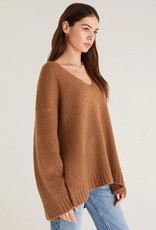 Z Supply Weekender Sweater - Camel Brown