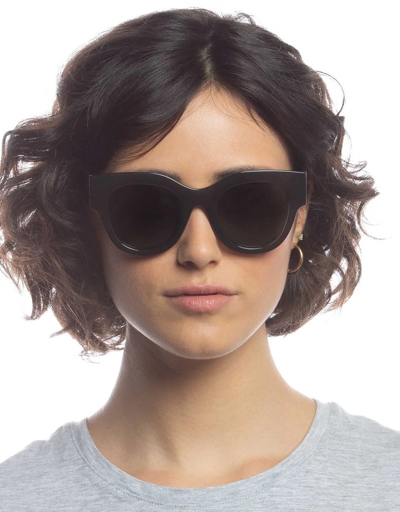Le Specs Float Away Sunglasses - Black Shadow