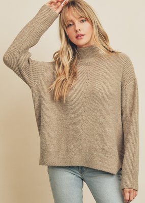 LABEL Kailey Sweater - Taupe