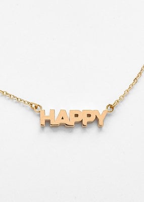 Thatch Happy Necklace