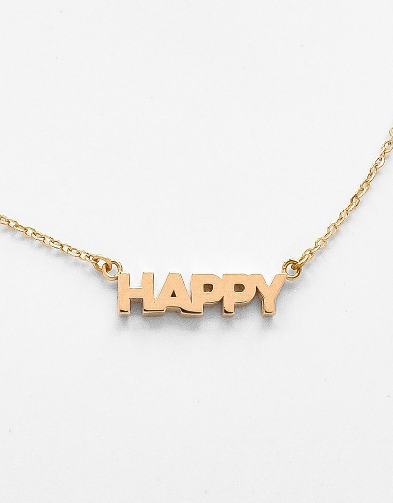 Thatch Happy Necklace