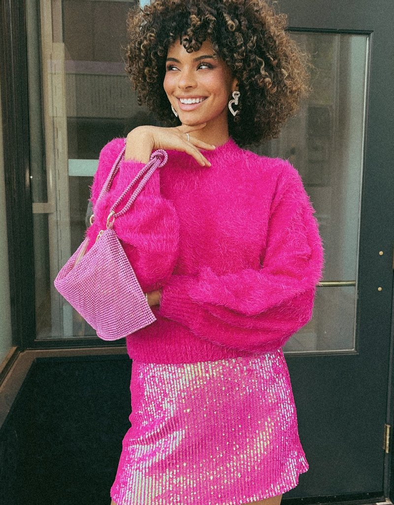Show Me Your Mumu Vienna Sweater - Hot Pink