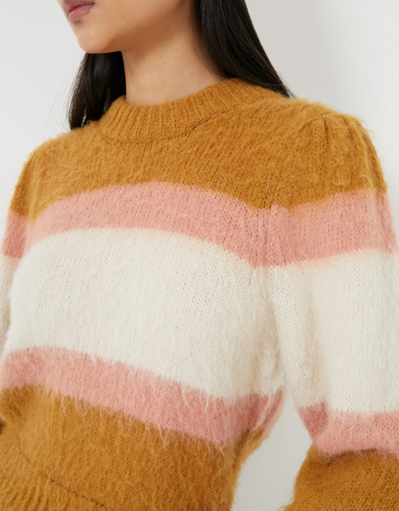 French Connection Moli Brushed Stripe Sweater