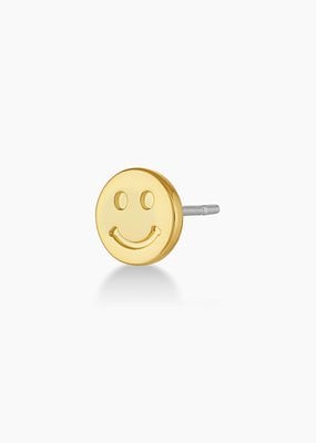 Gorjana Smiley Charm Stud