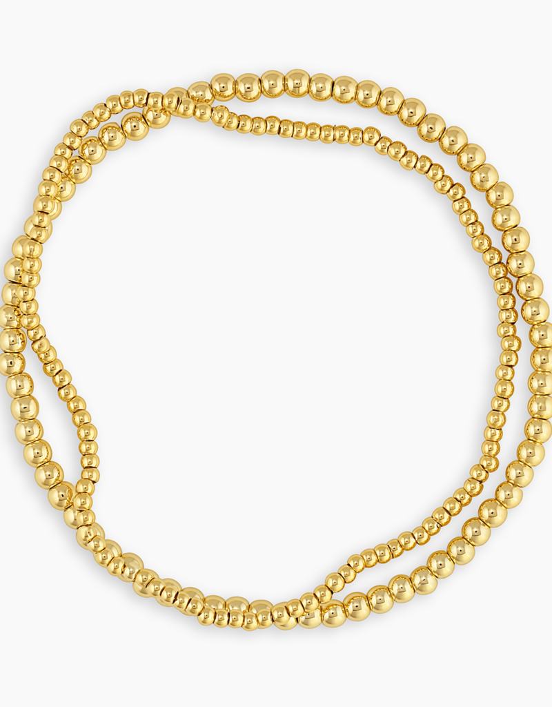Gorjana Poppy Bracelet Set - Gold