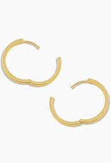 Gorjana Venice Hoop - Gold