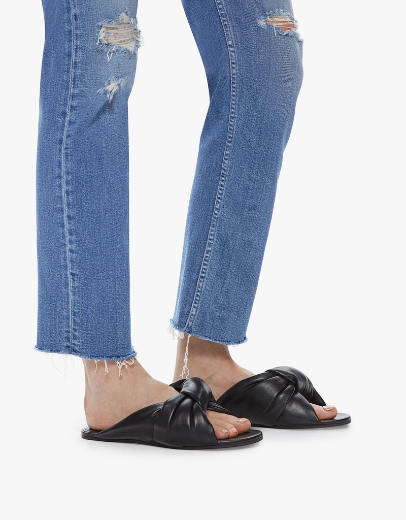 Mother High Waisted Rider Ankle Fray - Party Like A Pirate
