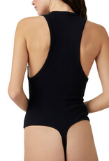 Free People Brexley Bodysuit - Black