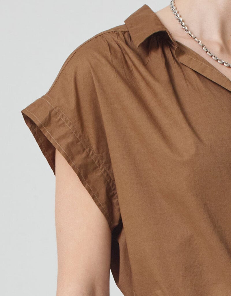 Citizens of Humanity Penny Blouse - Malt Ball