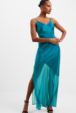 French Connection Inu Satin Maxi Dress