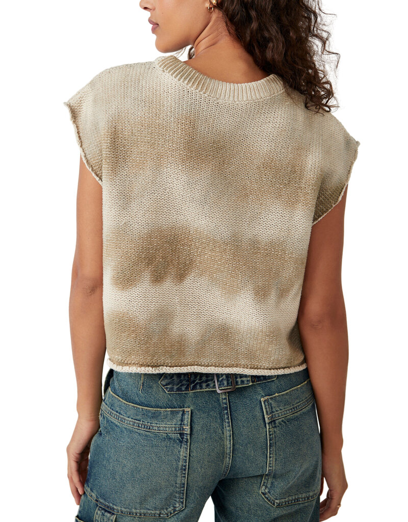 Free People Stolen Hearts Washed Vest