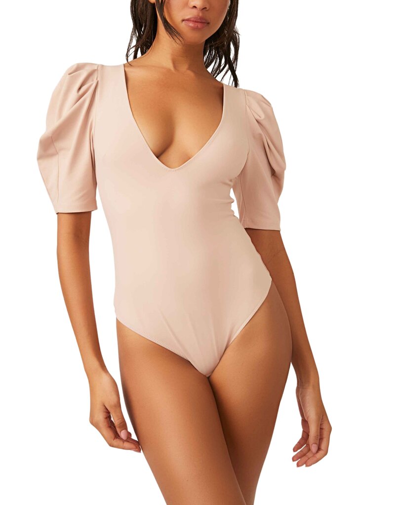 Free People Va Va Voop Bodysuit - Sweet Nothings