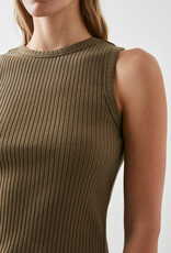 Rails Racer Tank - Olive