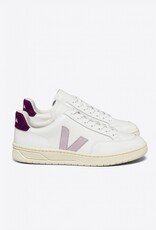 Veja V-12 Sneaker - Extra White/Parm/Magenta