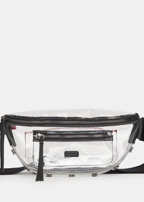 Clear Gold Brushed Crossbody Bag