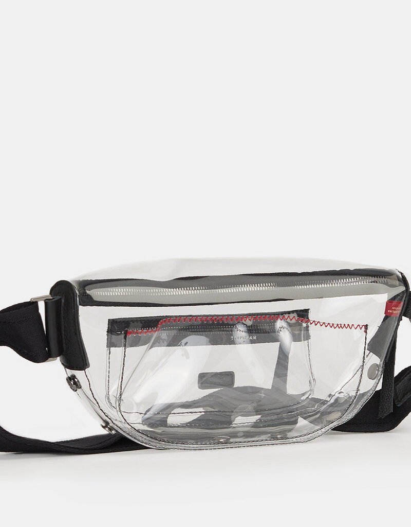 Hammitt Charles Crossbody Clear - Black/Gunmetal