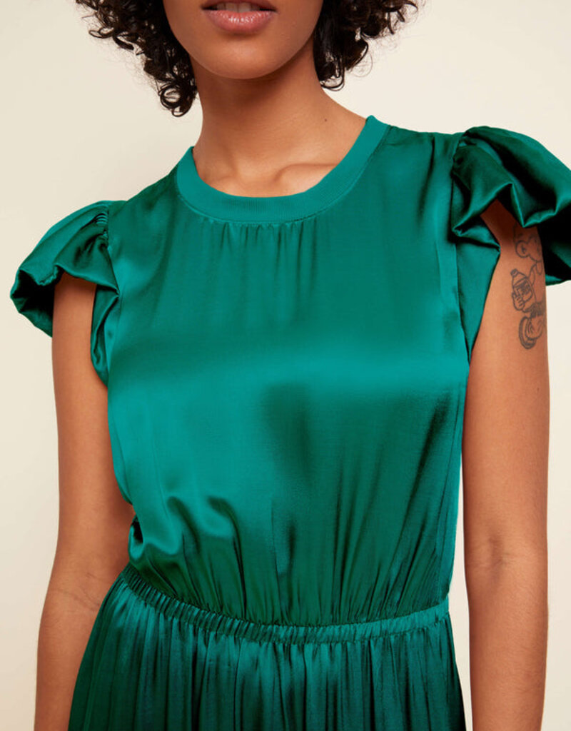 Nation Ruby T-Shirt Dress - Emerald