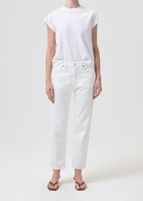 AGOLDE Bryce Tee - White