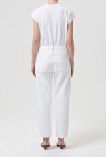 AGOLDE Bryce Tee - White