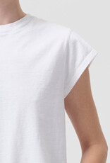 AGOLDE Bryce Tee - White