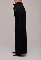 Bella Dahl Satin Front Pleated Wide Leg Pant