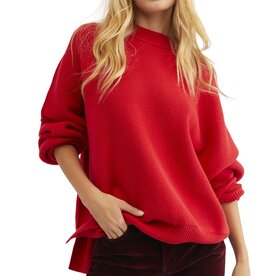 Free People Easy Street Tunic - Cherry