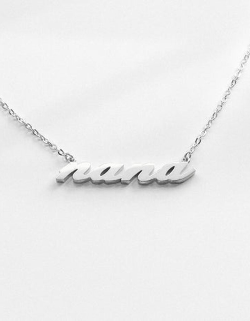 Thatch Nana Necklace - Silver