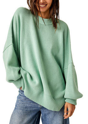 Free People Easy Street Tunic - Pastel Jade