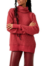 Free People We The Free Tommy Turtleneck - Blended Cherry
