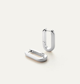 Jenny Bird U-Link Earring - Silver