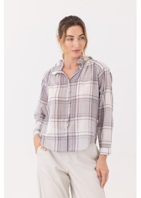 Sundays Sicily Shirt - Snowball Plaid