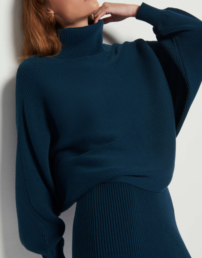 Nation Lane Sweater - Azure