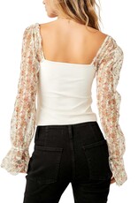 Free People Gimme Butterflies Long Sleeve