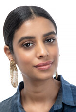 Deepa Gurnani Shyna Earring - Gold