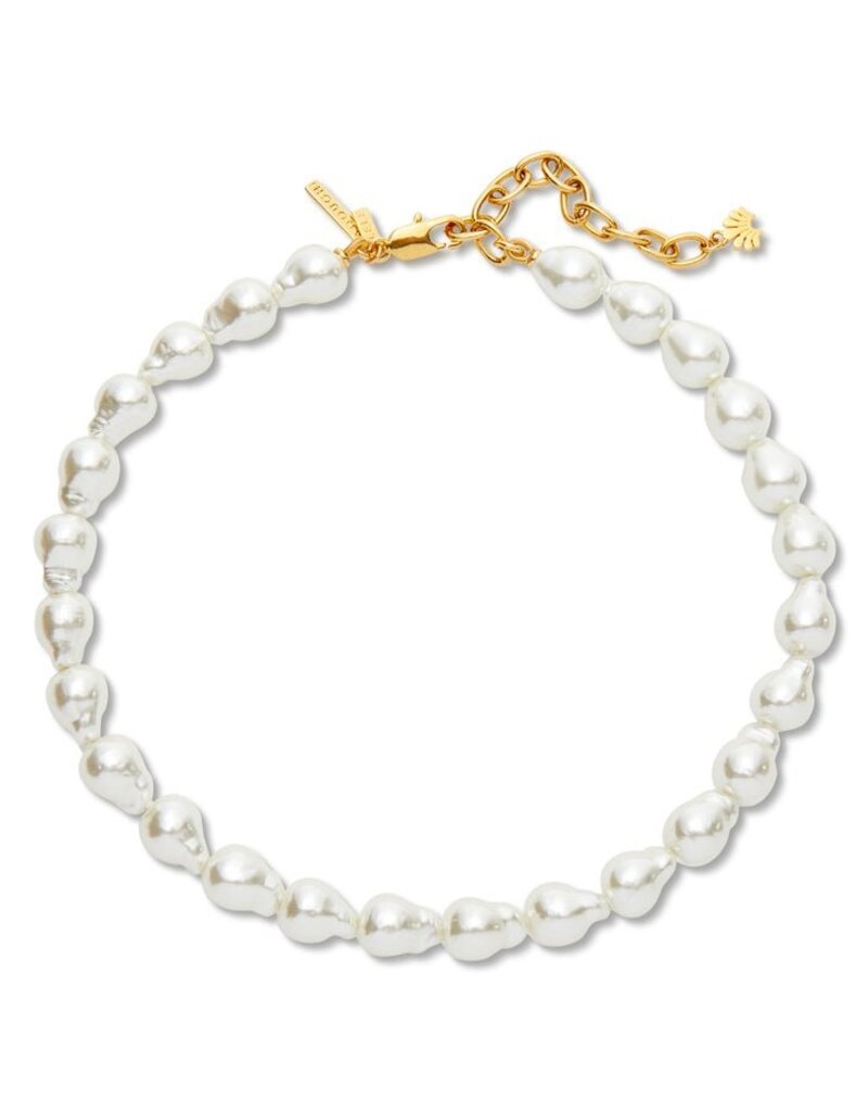 Baroque Pearl Collar Necklace