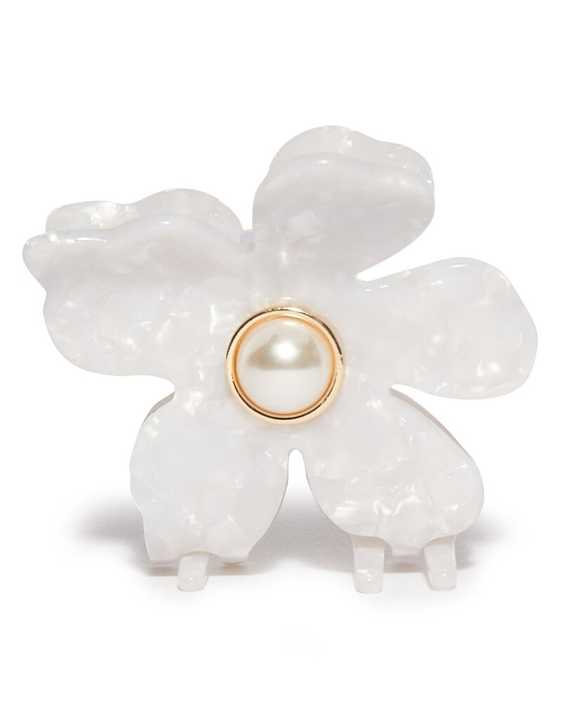 Lele Sadoughi Lily Claw Clip - Mother Of Pearl