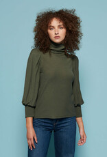 Nation Sawyer Turtleneck - Stoned Moss