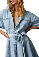 Free People Jenny Denim Tunic