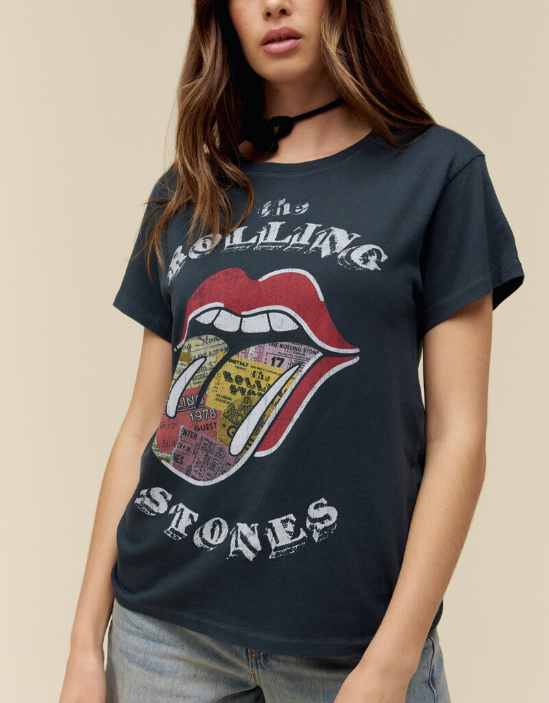 Daydreamer Rolling Stones Ticket Fill Tongue Tour Tee