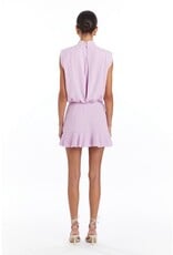 Amanda Uprichard Sharla Skort Romper - Electric Lilac