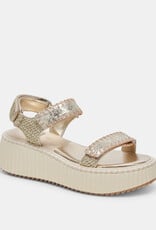 Dolce Vita Debra Sandal - Platinum Distressed Leather