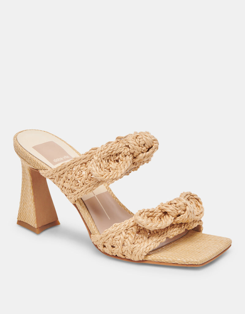 Dolce Vita Niyah Heel - Lt Natural Raffia