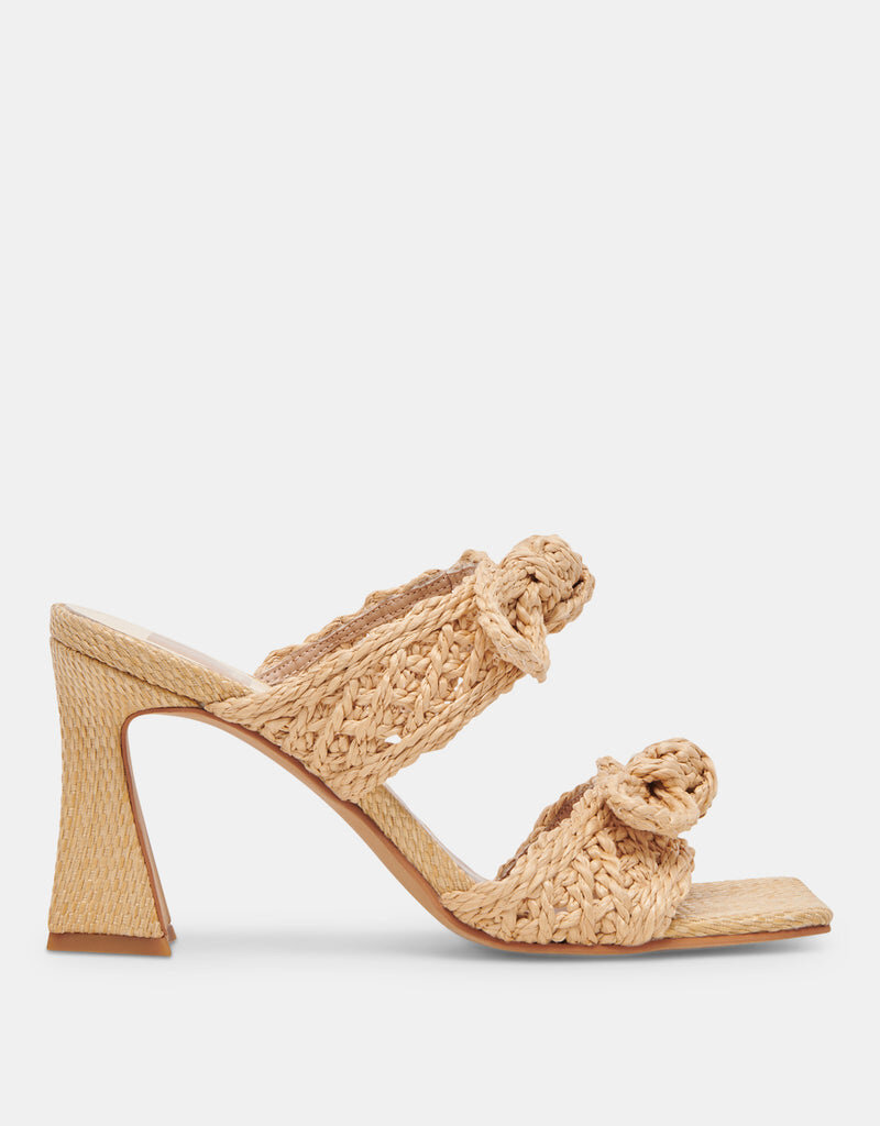 Dolce Vita Niyah Heel - Lt Natural Raffia