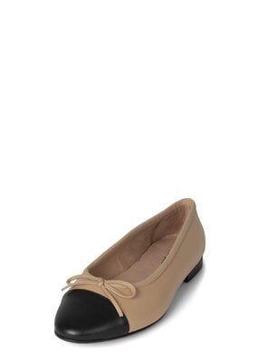 Jeffrey Campbell Arabesque Flat - Natural Black