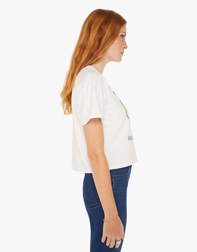 Mother The Grab Bag Crop Tee - Dont Worry