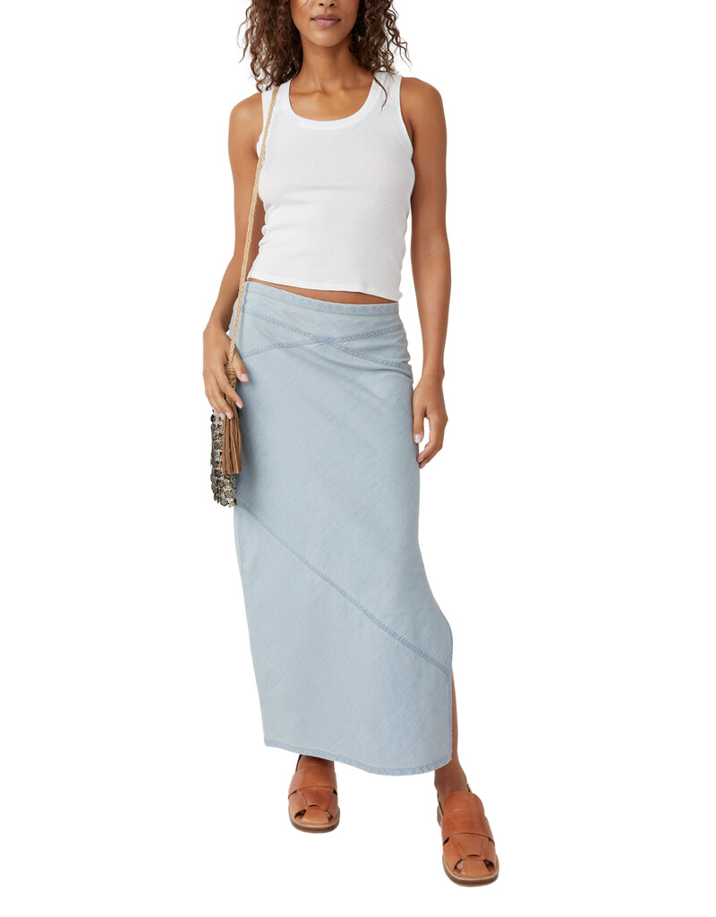 Free People Muse Moment Mid Rise Slip - Spring Fling