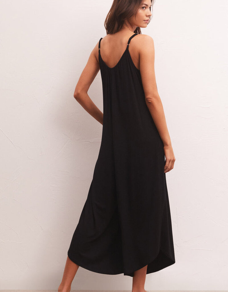 Z Supply Flared Jumpsuit - Black