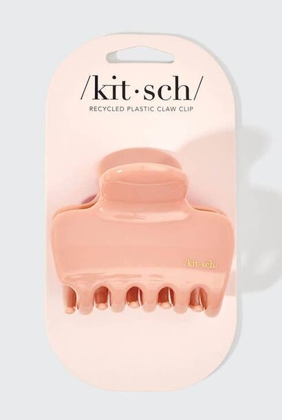 Recycled Plastic Puffy Cloud Clip 1pc - Rosewood