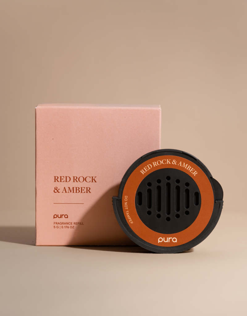Pura Red Rock & Amber Car Fragrance